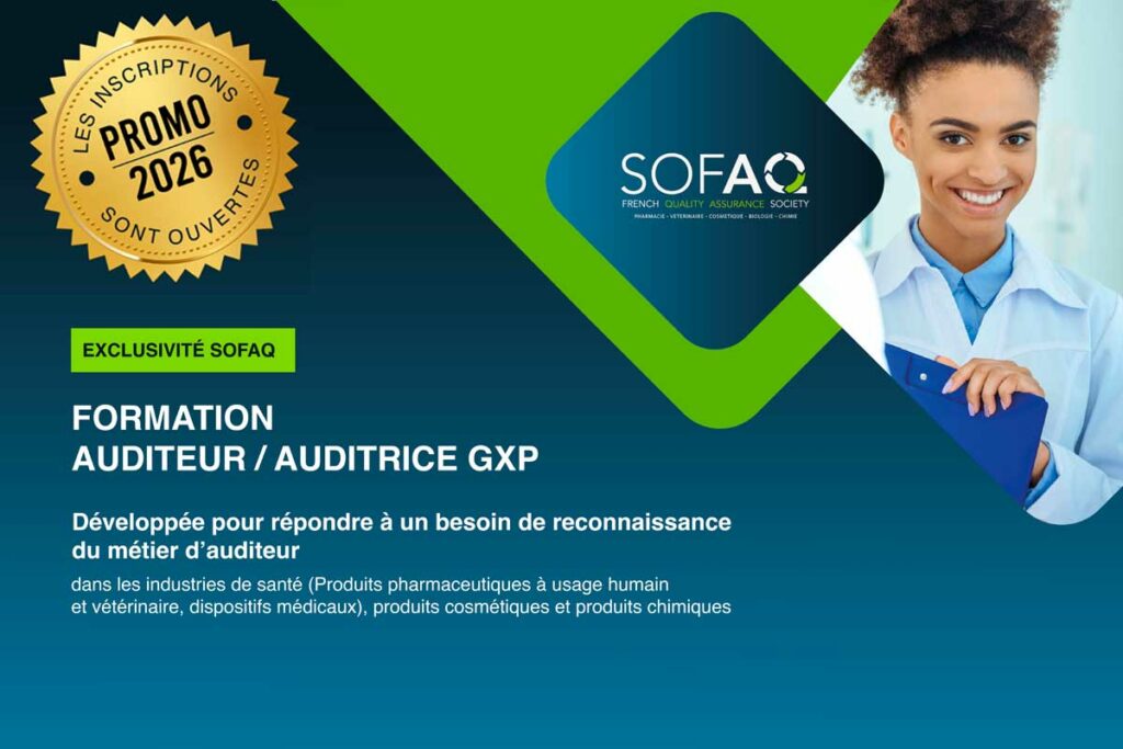 FORMATION AUDITEUR/AUDITRICE GxP