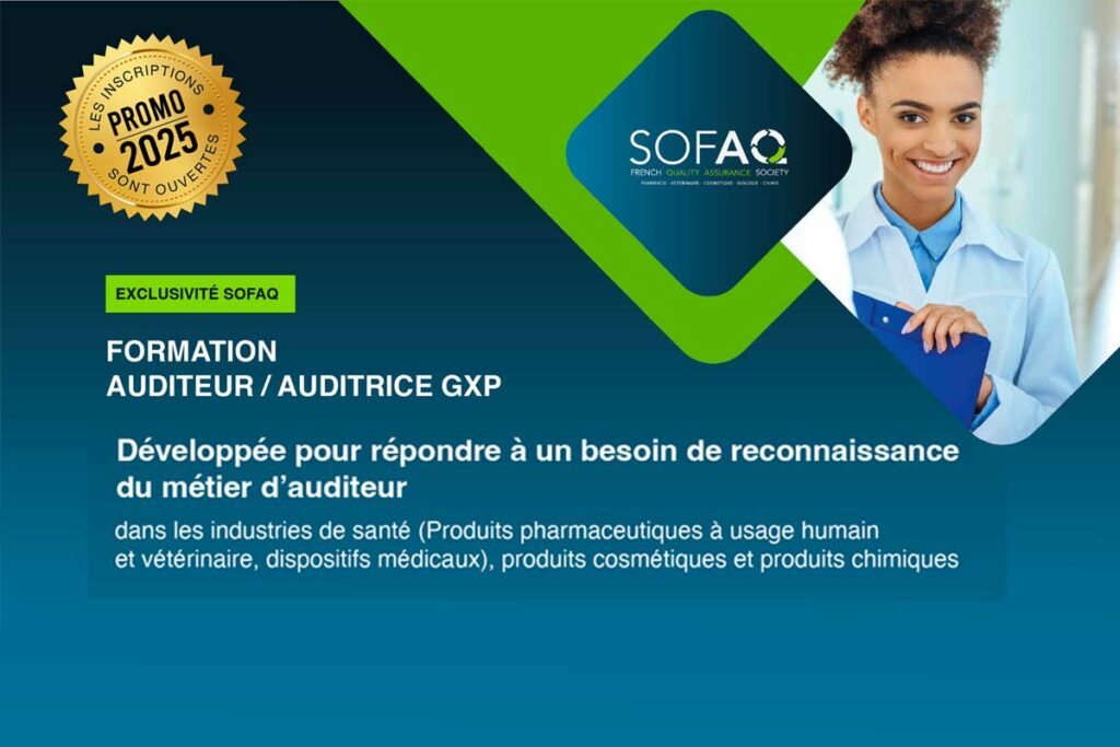 FORMATION AUDITEUR/AUDITRICE GxP