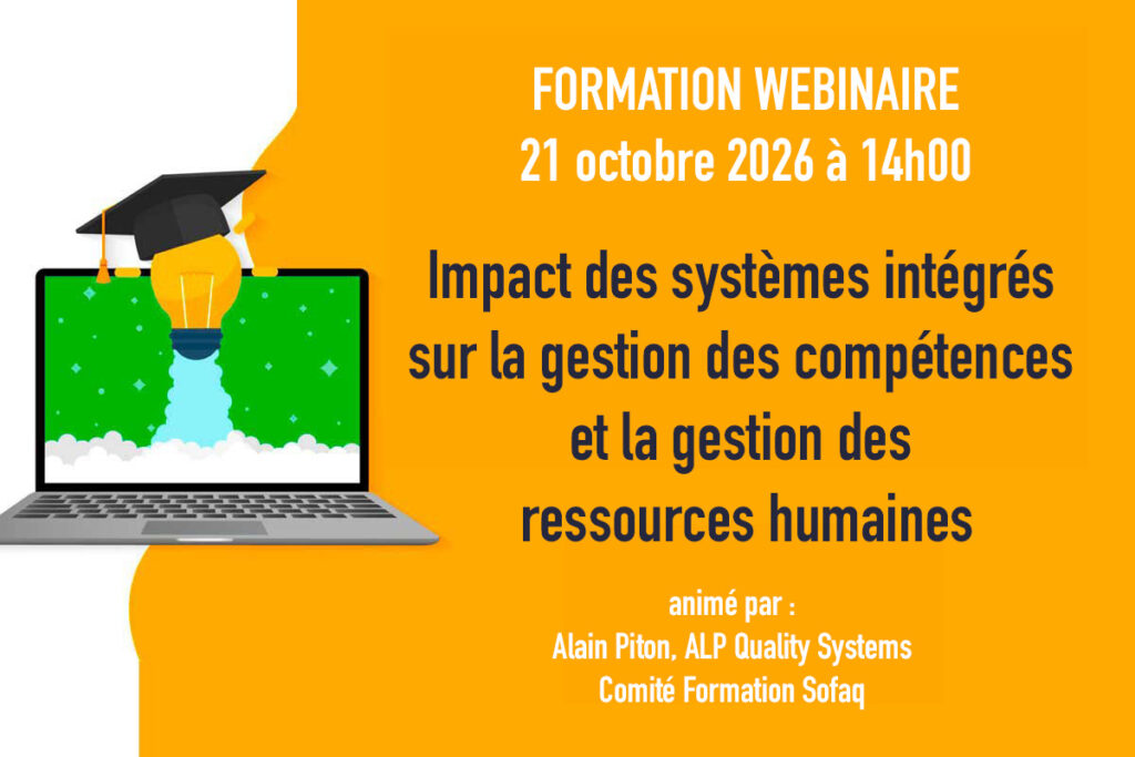 WEBINAIRE : Impact des systèmes intégrés sur la gestion des compétences et la gestion des ressources humaines